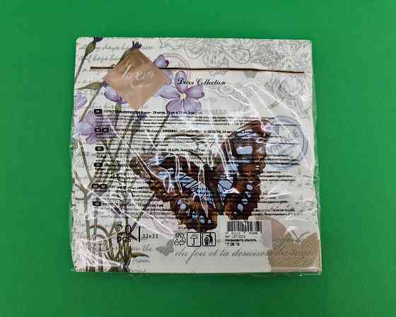 Бумажная салфетка на свадьбу (ЗЗхЗЗ, 20шт) Luxy  Неистовая нежность (2050) (1 пачка) Харьков