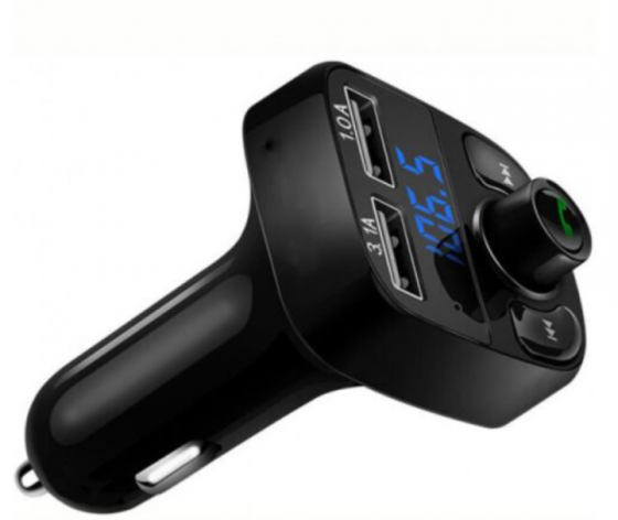 Автомобильный FM-трансмиттер CAR X8 Модулятор Вluetooth Київ