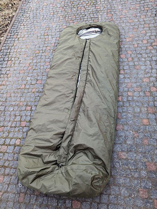 Армійський зимовий спальний мішок - 30 КіБорг ЗСУ кокон зимовий Omni-Heat Днепр - изображение 1