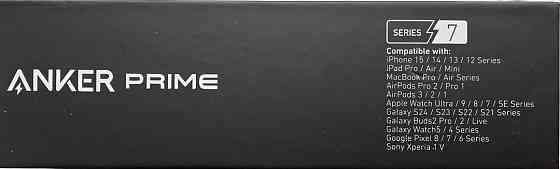 Швидкий настільний зарядний пристрій ANKER GaNPrime™ 200W. Киев