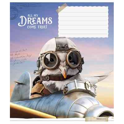 Зошит Школярик Best professions 12 аркушів клітинка (012-3424K) Вінниця