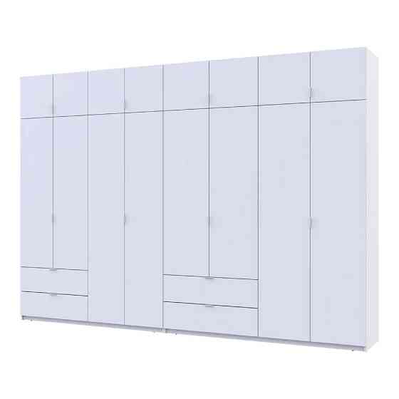 Шафа для одягу Doros Лукас Біла 4+4 ДСП 340х50х240 DRS-011691 (42005138) Львів