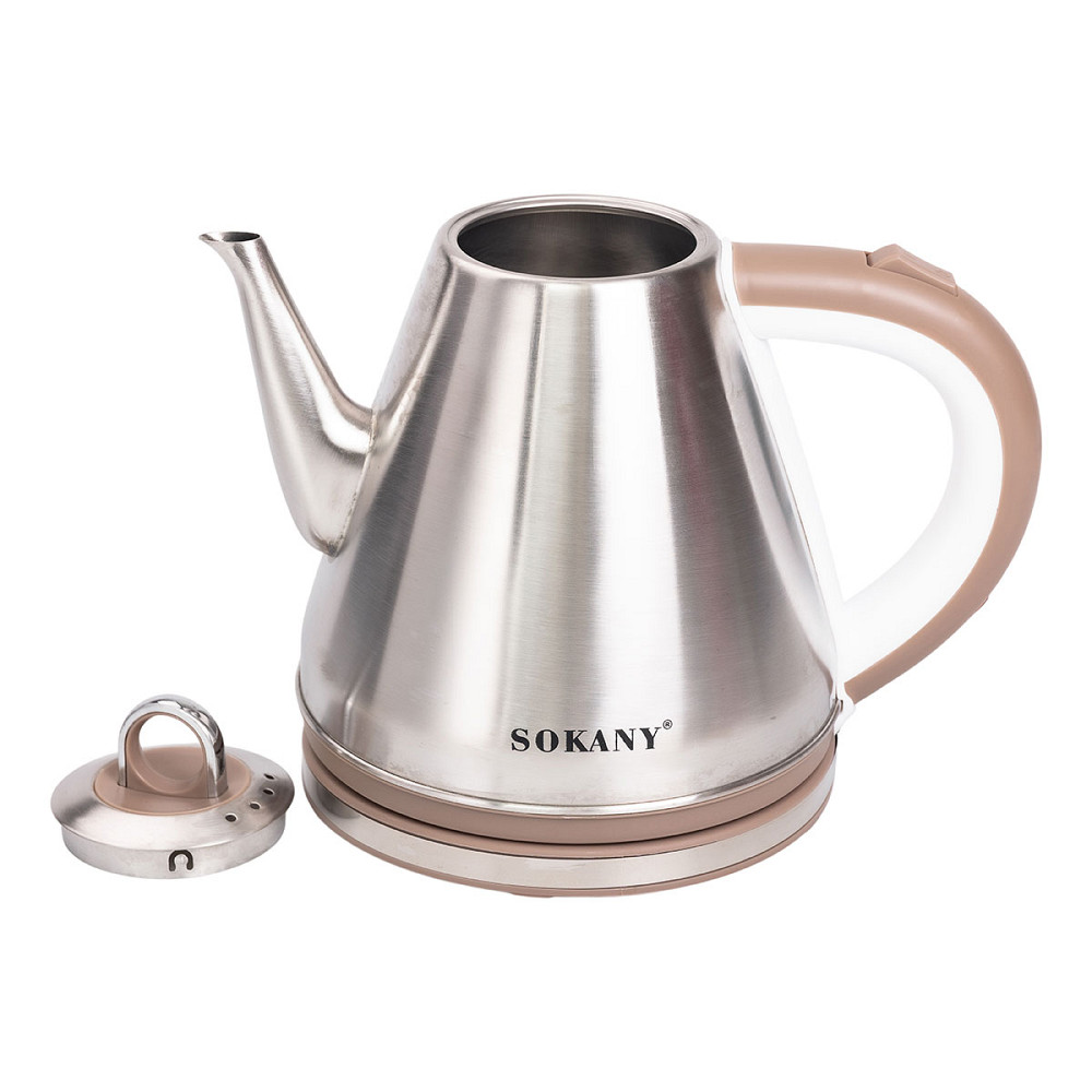 Sokany Чайник електричний 1,5 л Sokany електрочайник дисковий 1100 Вт Киев - изображение 4