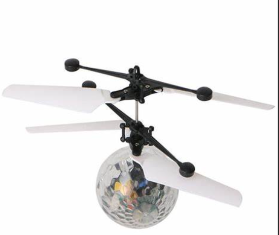 Літаючий мяч зі світлом індукційний usb 15 на 11 см прозорий коробка с дефектом Київ - фото 4