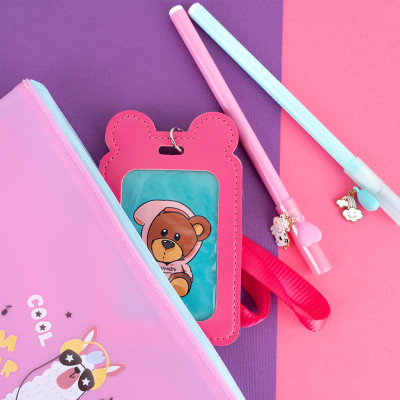 Бейдж Kite вертикальный на шнурке, фуксия (K24-296-4) Винница - изображение 6