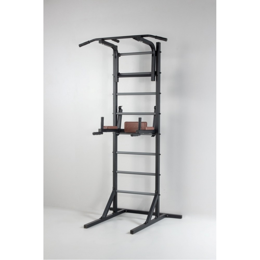 Шведская стенка передвижная Universal Brown универсальная без креплений со скамьей для пресса турник брусья Каменское - изображение 3