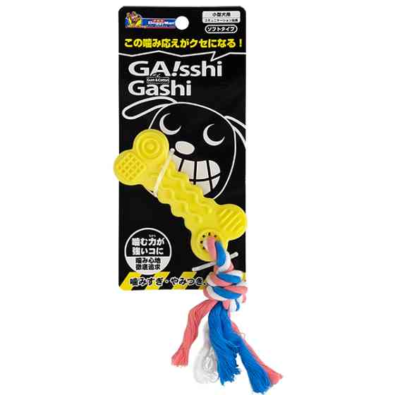 DoggyMan Chew Toy Bone with Rope ДОГГІМЕН КІСТКА З МОТУЗКОЮ жувальна іграшка для собак Київ