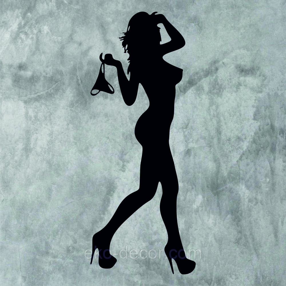 Декоративне настінне Панно «Силует жінки», Декор на стіну Київ - фото 6