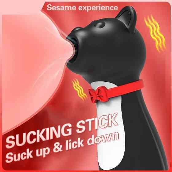 Вакуумний стимулятор Ведмедик, довжина 14см, ширина 4,5см Київ