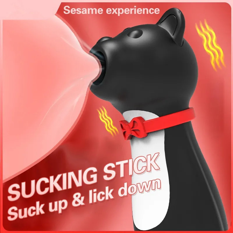 Вакуумний стимулятор Ведмедик, довжина 14см, ширина 4,5см Київ - фото 5