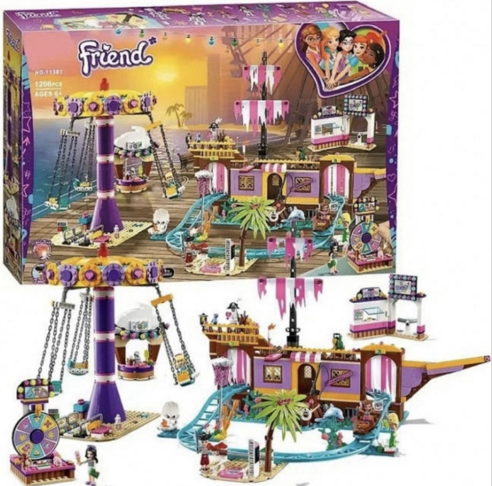 Конструктор Friends «Прибрежний парк розваг»,1266 деталей. Киев - изображение 8
