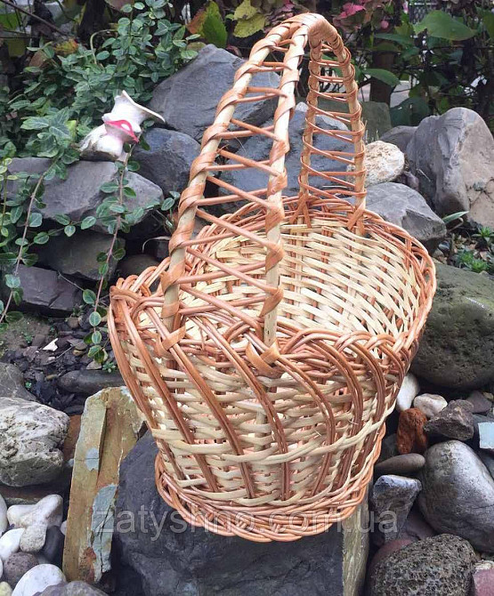 Кошик із лози подарунковий фруктовий Київ - фото 2
