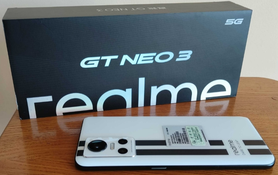 Смартфон Realme GT Neo 3 12/256Gb 80W Global Rom Dimesity 8100. Белый ! Киев - изображение 1