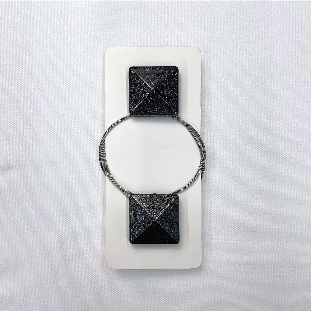 Магниты для штор и гардин Квадрат набор 2 шт Чёрный (81-133) Киев - изображение 6