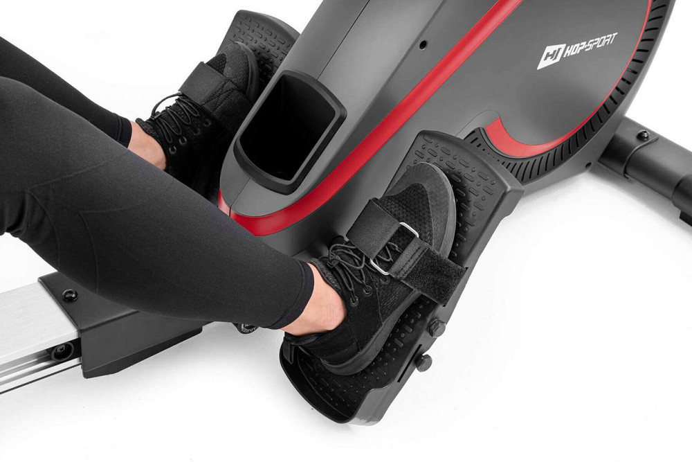 Гребний тренажер Hop-Sport HS-095R Spike сірий Київ - фото 4