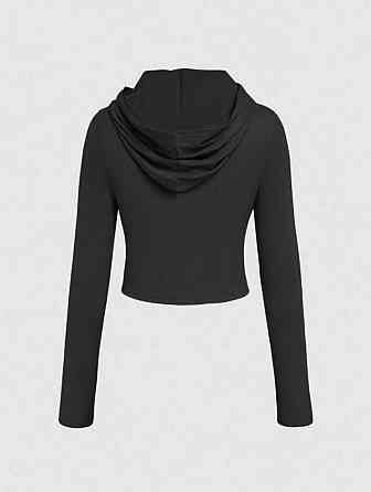 Жіноча стильна повсякденна кофта термо з капюшоном пума лакоста Одеса