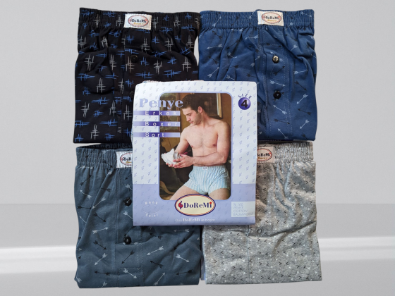 Набір чоловічих сімейних трусів Doremi 5 шт. 100% бавовна Doremi 1/5 4 (XL) Київ