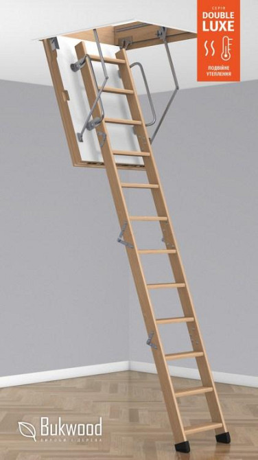Cходи на горище  Bukwood Double Luxe Mini Київ - фото 2