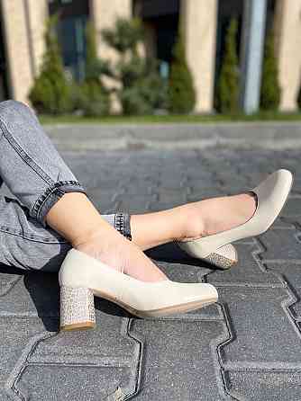 Nivelle Туфлі жіночі NIVELLE бежеві натуральна шкіра каблук 6 см 38р.39р. (1529/6030-6045) Коломия