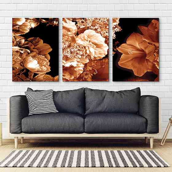 Модульна картина Квіти Art-6_B3 Київ