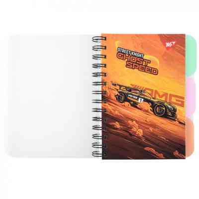 Блокнот Yes В6 Street knight 144 аркуша пластикова обкладинка (681980) Вінниця