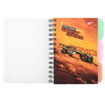 Блокнот Yes В6 Street knight 144 аркуша пластикова обкладинка (681980) Вінниця - фото 1