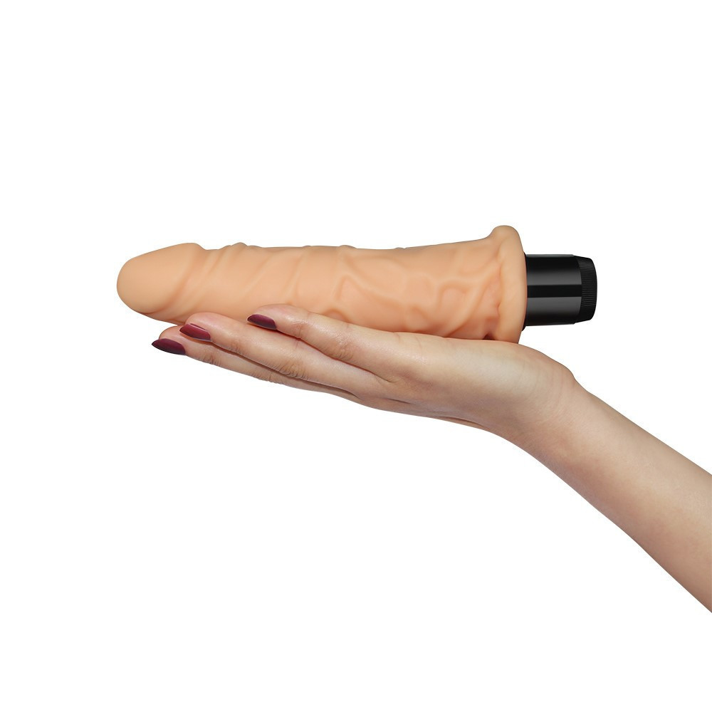 Вібратор 8.5 Real Feel Cyberskin Vibrator Sex Aura Київ - фото 7