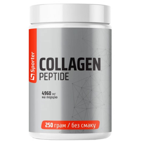 Коллаген Sporter Collagen Peptide 250 g Луцк - изображение 1