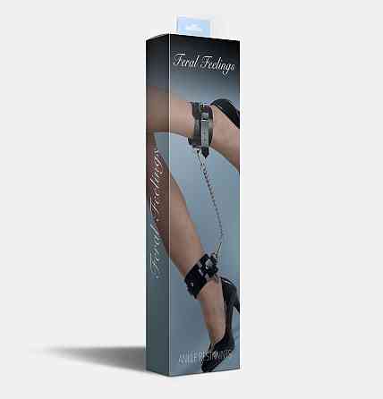 Поножи Feral Feelings - Ankle Restraints Black Sex Aura Київ