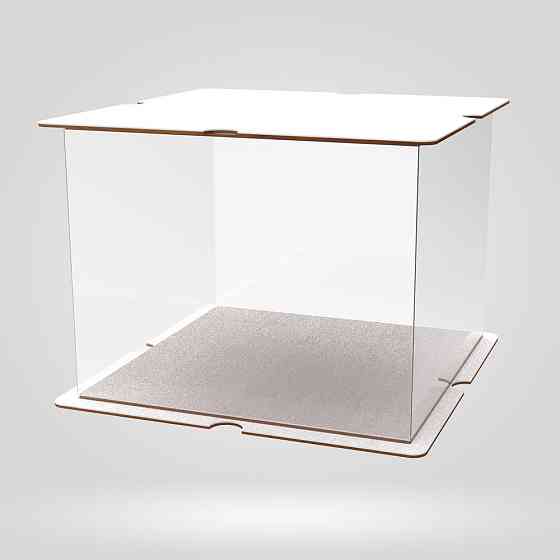 Коробка для тортів, квітів та подарунків EKOSTAR 250х250х200 Київ