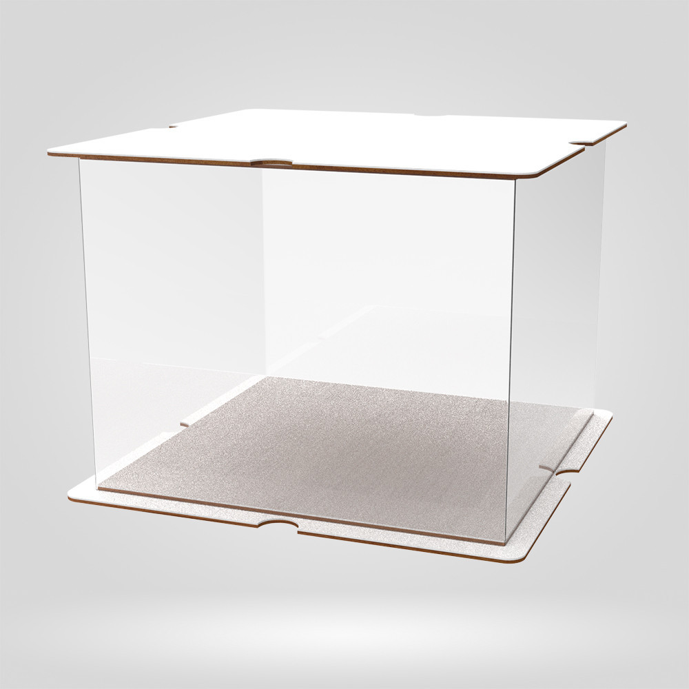 Коробка для тортів, квітів та подарунків EKOSTAR 250х250х200 Київ - фото 1