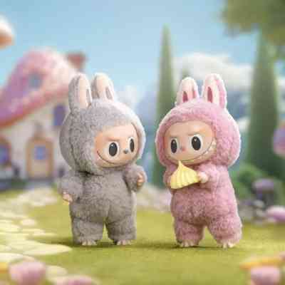 Мягкая игрушка No Brand сюрприз Labubu Первое поколение 17 см Mix color Затемненный пакет (YT41824) Винница