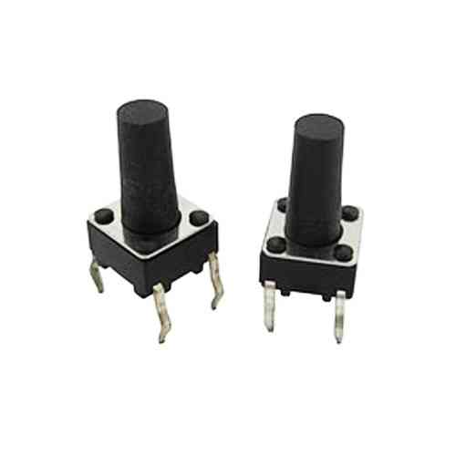 Тактовая кнопка 6x6мм, 100 шт, радиодетали Киев