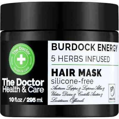 Маска для волосся The Doctor Health &amp; Care Burdock Energy 5 Herbs Infused Реп'яхова сила 295 мл (8588006042542) Вінниця