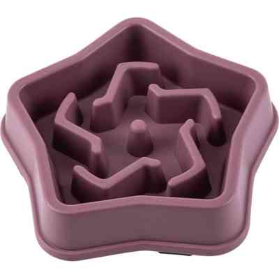 Посуда для собак WahoPet slow feeder миска-лабиринт (коричневая) (2700000021156) Винница