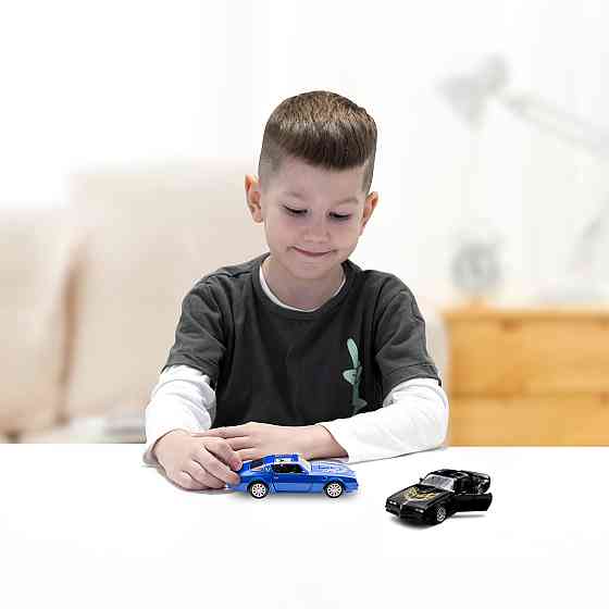 Автомодель - Pontiac Firebird 1978 (чорний, синій) Днепр