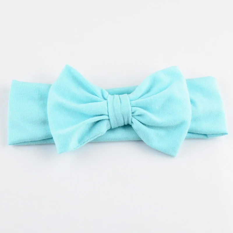 Повязка на голову детская для девочки широкая one size голубой Киев - изображение 1