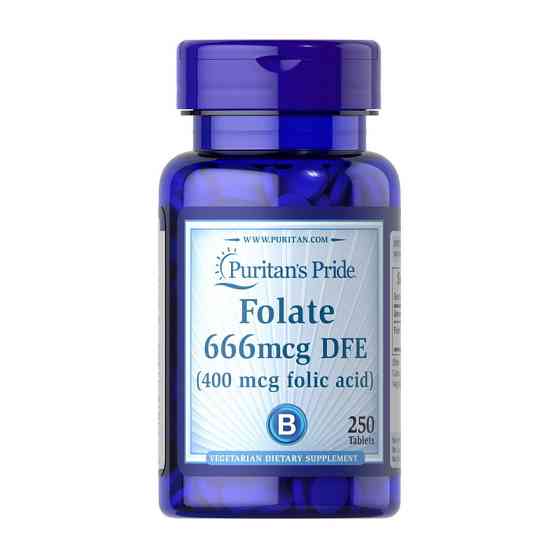 Folate 666 mcg DFE (Folic Acid 400 mcg) (250 tablet) Луцк