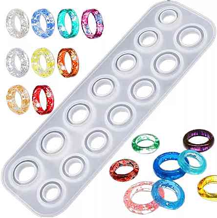 Силіконова форма для кілець 260 на 85 мм сірий Київ