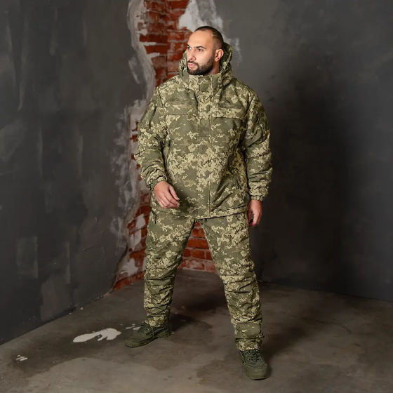 Куртка чоловіча зимова Patrol System 3.0 ClimaGuard (Піксель) XL Вінниця