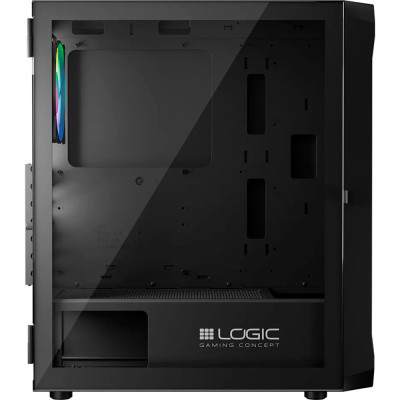 Корпус Logic concept PORTOS MESH+GLASS ARGB fans 4x120mm BLACK (AT-PORTOS-10-0000000-0002) Вінниця - фото 11