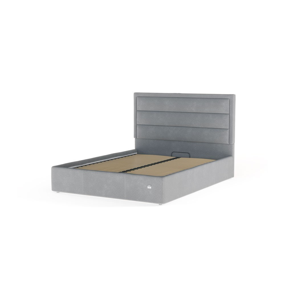 Ліжко SiriusDesign VIP з додатковою металевою цільнозварною рамою 140x200 сірий Київ - фото 4