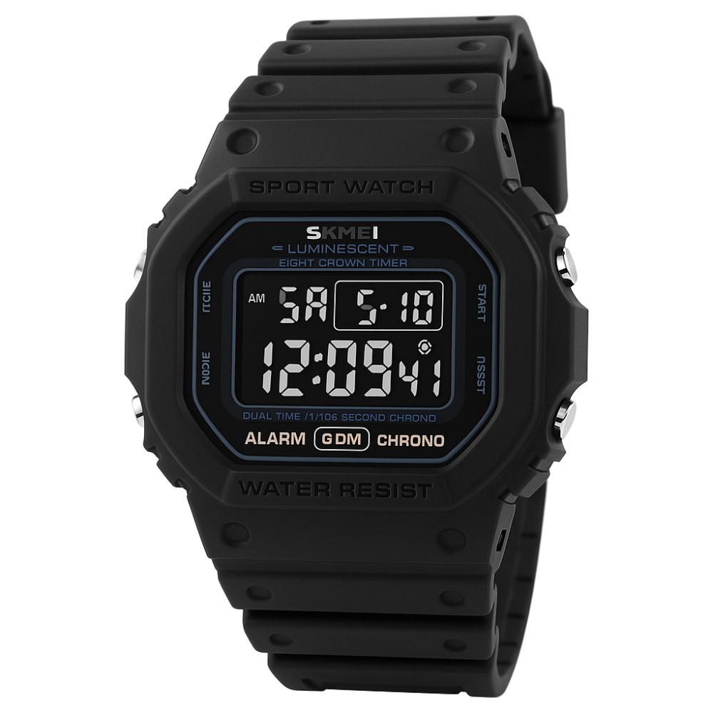 Бюджетний спортивний годинник, Модний наручний електронний годинник для активного військового KB-24 Львів - фото 13