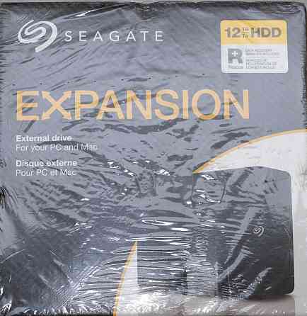 Жорсткий диск накопичувач Seagate Expansion Desktop 12 TB. Київ