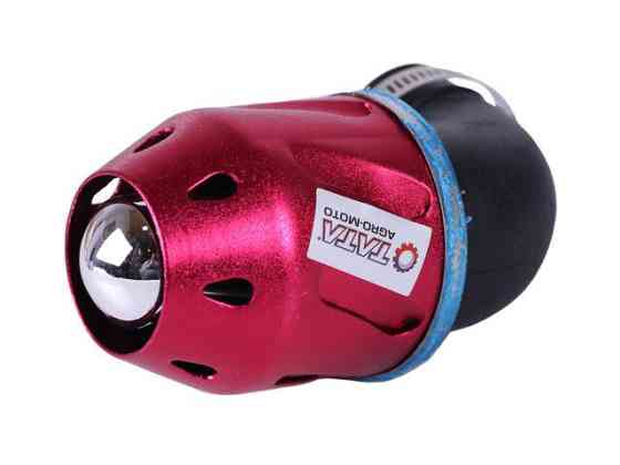 Фільтр нульовий "Пуля" червоний Ø42 мм 90° (125-150c) — АМ Мукачево