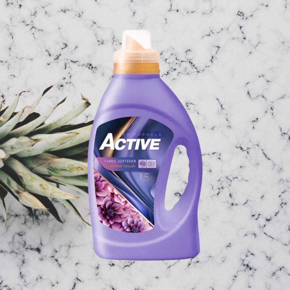 Ополіскувач для білизни Active fabric softener Summer touch 1.5 л Виноградів - фото 2