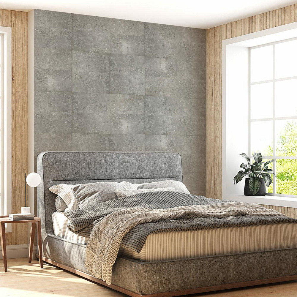 Вінілова плитка сріблястий мармур, глянцева Київ - фото 5