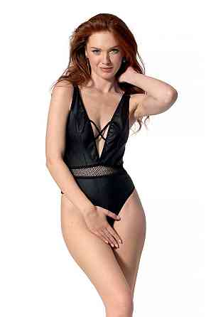 Боди Passion KRISTEEN BODY black XXL/XXXL Sex Aura Киев