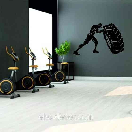 Декоративне настінне Панно «Кросфіт», Декор на стіну Київ