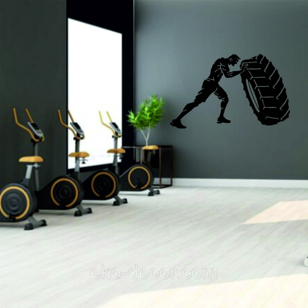 Декоративне настінне Панно «Кросфіт», Декор на стіну Київ - фото 3